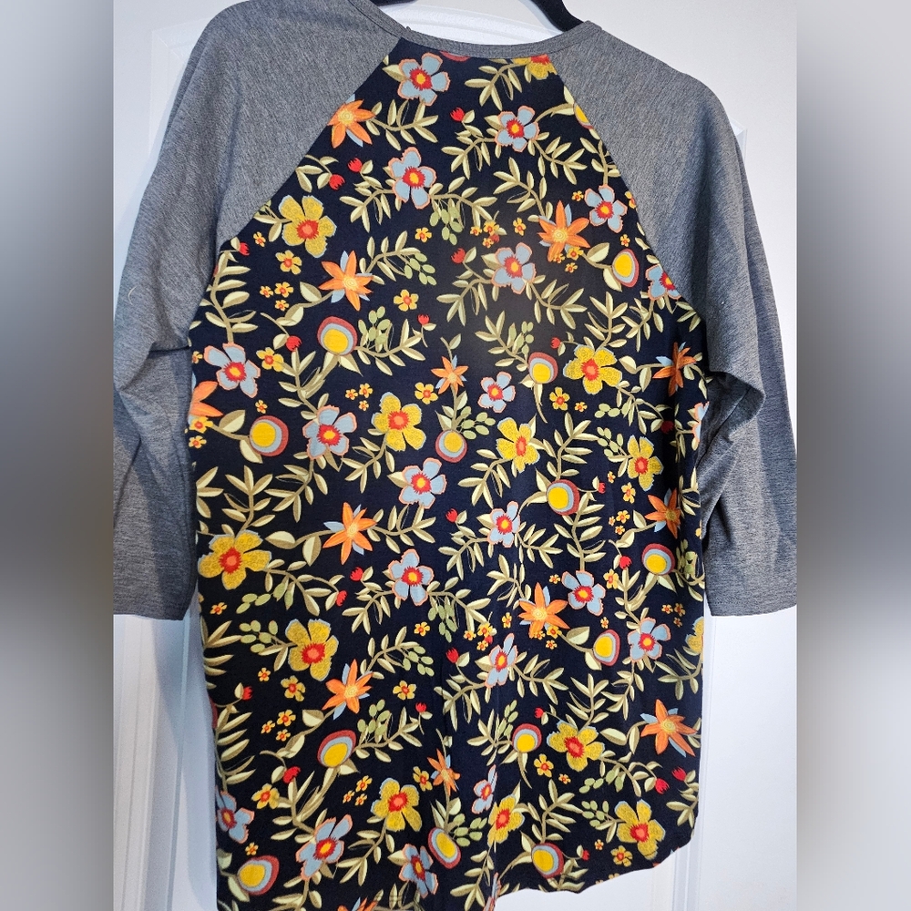 LuLaRoe Floral Randy - Picture 3 of 4